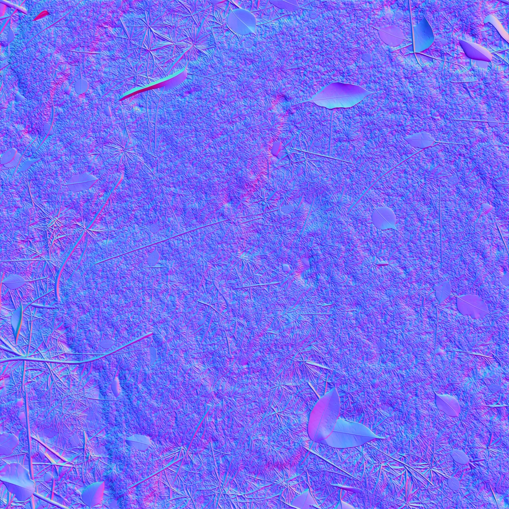 Normal map from this Quady3D material generation