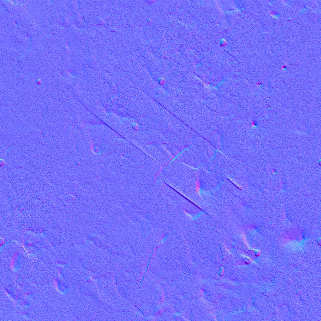 Normal map from this Quady3D material generation
