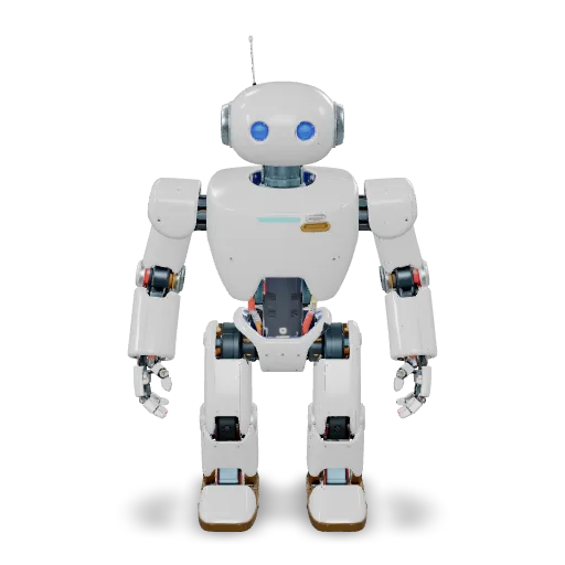 White robot, Seed3D 2.0 3D example