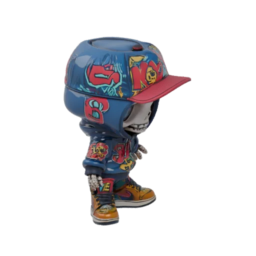 Hip hop skeleton