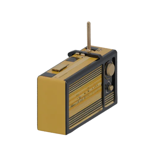 Vintage radio