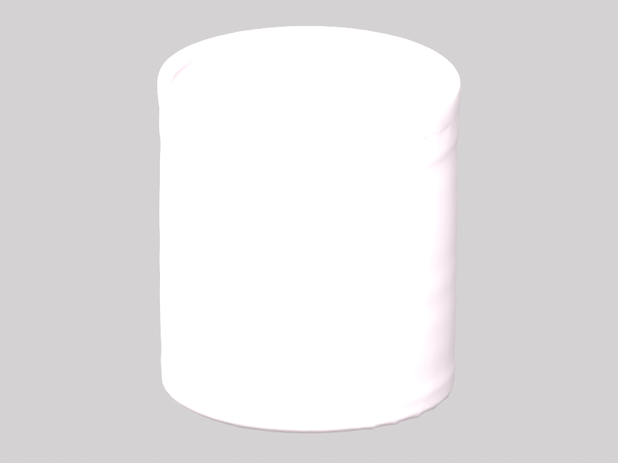 Geometry of the actual cup OBJ sample