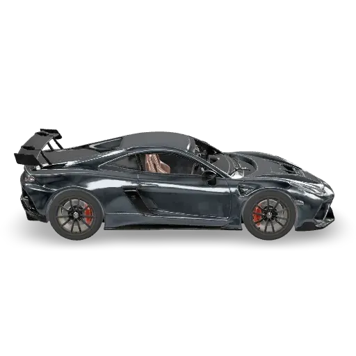 Sports car, Tripo H3.1 3D example