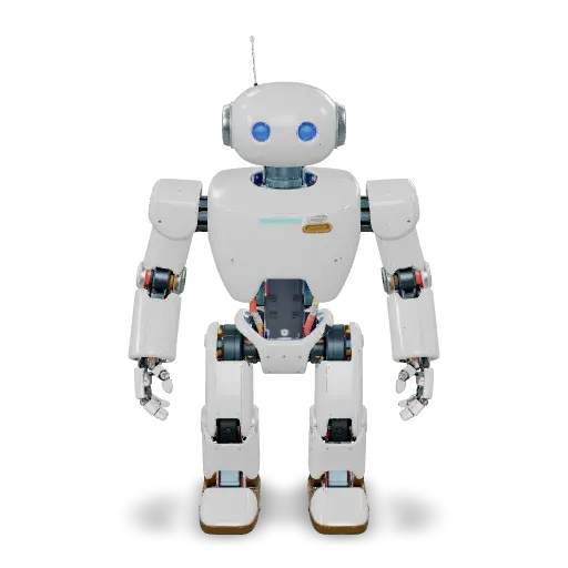 White robot, Seed3D 2.0 3D example